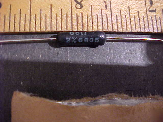 Power resistor 60 ohm 2% 2 watts 10EA/$5 ..E628