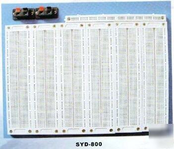 Solderless breadboard 3720 pts w/ 4 posts + 200 wires