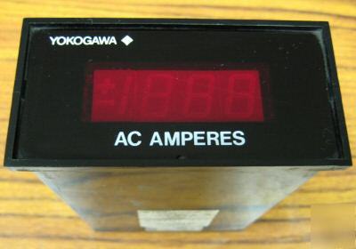 Yokogawa 2350 ac amperes display interface