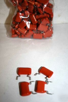 100 pcs metalised polyester 0.1MFD@400V capacitor BC164