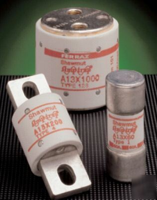 A13X-1 type 2 gould ferraz 130 volt fuses A13X1 type 2