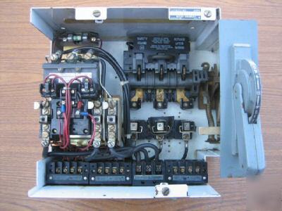 Allen bradley size 2 fused starter mcc bucket 709COD103