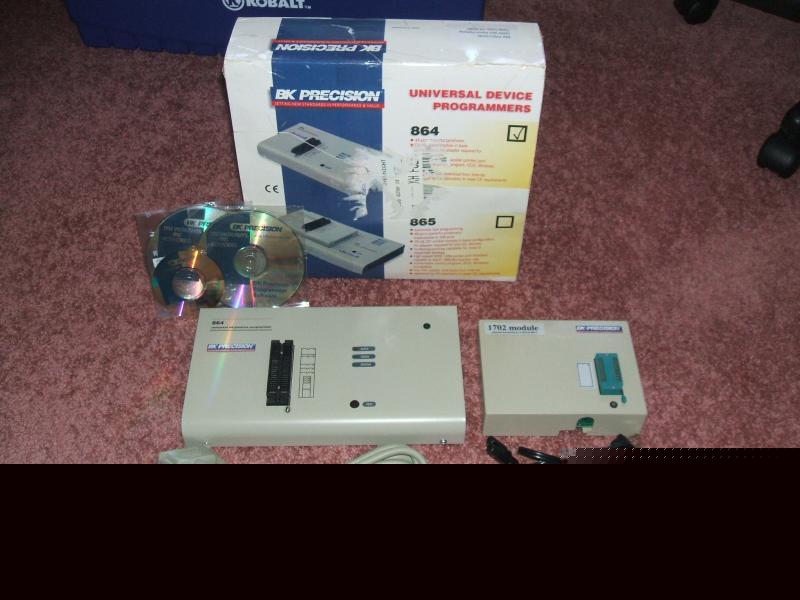 Bk precision 864 universal device programmer & 1702 mod