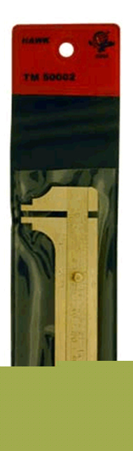 Brass 2'' mini pocket caliper 2''