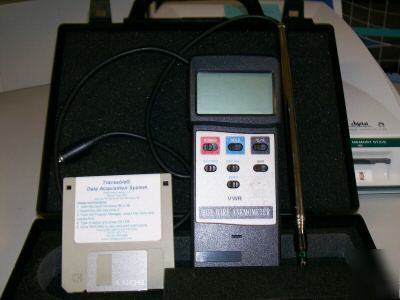 Control co. traceable hot wire anemometer/thermometer