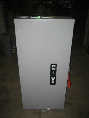Ge TH3325R disconnect safety switch 400 amp 240V 3R a