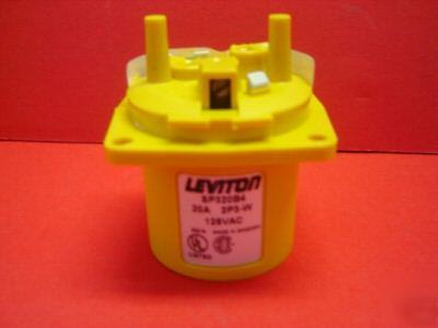 Leviton inlet splashproof pin and sleeve SP320B4