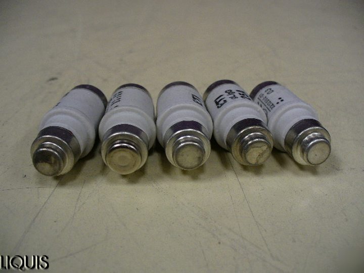 Lot of 5 siemans 25NZ02GL fuse link 25 amp