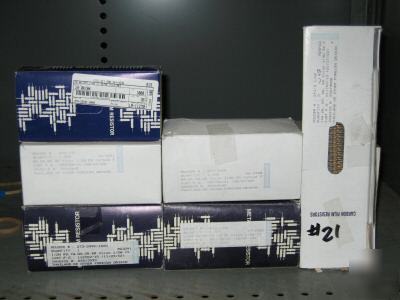 Lot of resistors 1/4W 1/2W 20KOHM 300KOHM 249KOHM