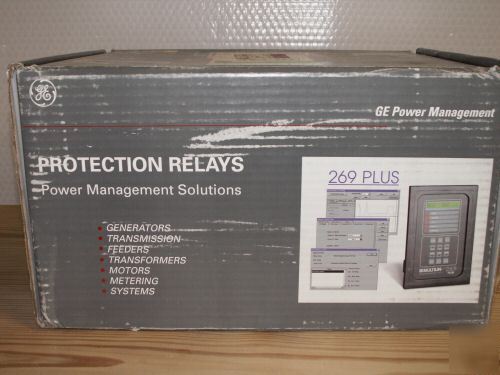 New 2 multilin 269PLUS 100P-120AC relays, no 