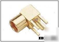 Zou@ rf print connector mmcx female right angle/mmcx kw