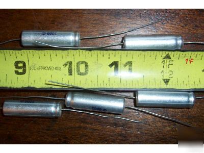 2 cornell dublier electrolytic caps 50V 50 mfd