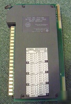 Allen bradley 1771-ibn high true input module 10-30 vdc