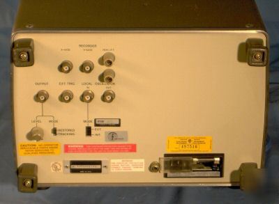 Hewlett packard hp 3581A wave analyzer
