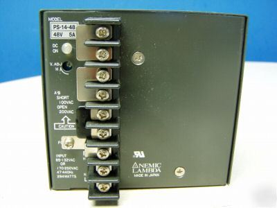 Nemic lambda 294 watts power supply m/n: ps-14-48