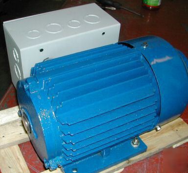 New 5 hp rotary phase converter - - soft start