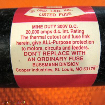 New buss frs-r-150 fuse bussmann FRSR150 