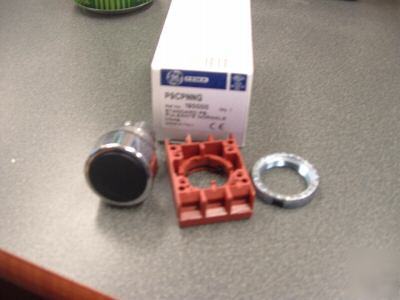 New ge push button, black 22MM ge# P9CPNNG