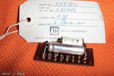 New leeds northrup 031346 circuit board warranty 