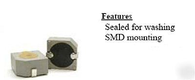 New speaker smt .58 x .58 x .275 washable, 50PC lots