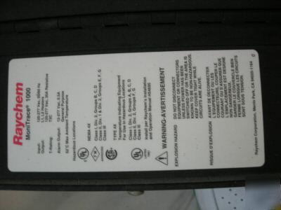 Raychem monitrace 1000 control and monitoring device