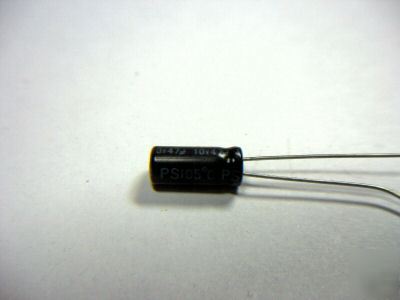 47UF 10 volt radial capacitor
