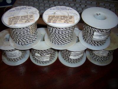 500 feet ul-1061 twisted pair wire 28 awg stranded 300V
