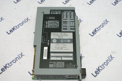 Allen bradley 1785-L30B/c/d plc 5/30 processor module