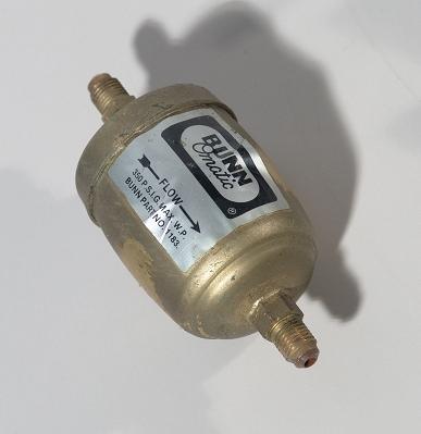 Bunn omatic water strainer 350 psi max. p/n 1183