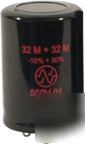 Capacitor electrolytic 40/20/20/20 Âµf @ 500 vdc, jj ele
