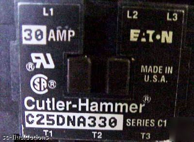 Cutler hammer definitive purpose contactor C25DNA330T