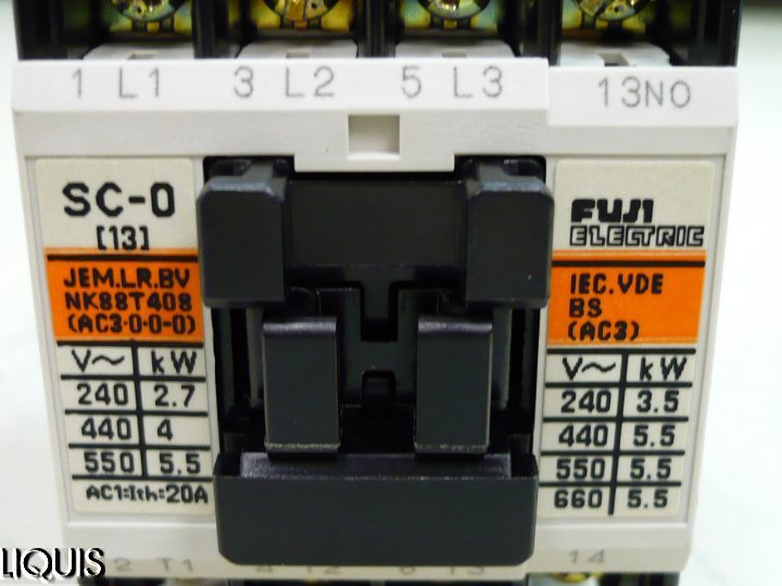 Fuji electric sc-0 magnetic contactor 4NC0F0#10