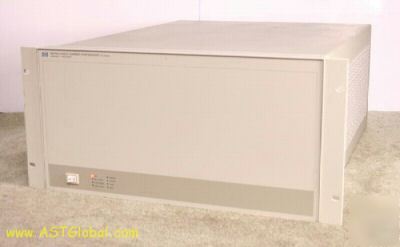 Hp 86791A dc-50 mhz agile carrier synthesizer w/ cards