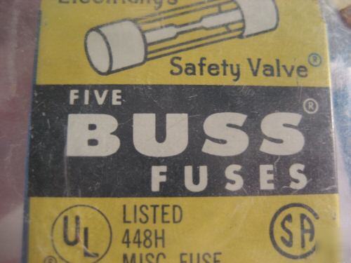 Lot of 16 agc 1/4 buss fuses