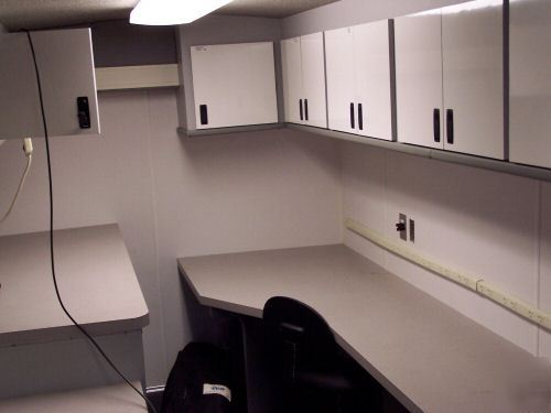 Mobile command post trailer diesel generator office