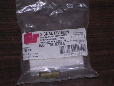 New federal signal division beep tone module model TM7