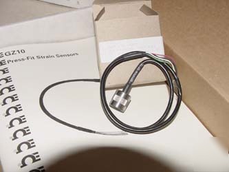 New omega press-fit strain sensor in box