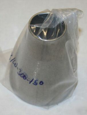 Nor-cal products conical reducer b-31W-300-200-316L