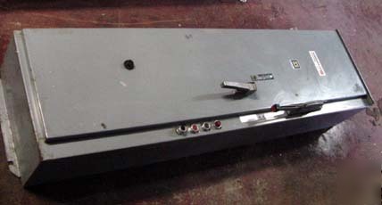 Square d combination starter #5 8538SGA23AF4H20P1T