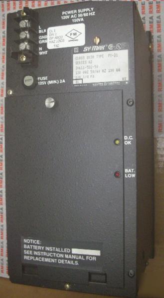 Symax schneider square d power supply 8030 PS21 120VAC