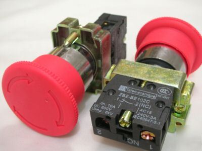 15,telemecanique emergency stop pushbutton switch,XB2