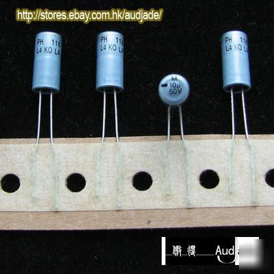 150PCS 10UF 50V philips 116 ll aluminum capacitors