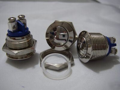 3, car brass momentary push-button off(on) switch,16B-n