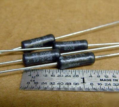300 ohm 3% @ 2W wirewound dale power resistors (25PCS)