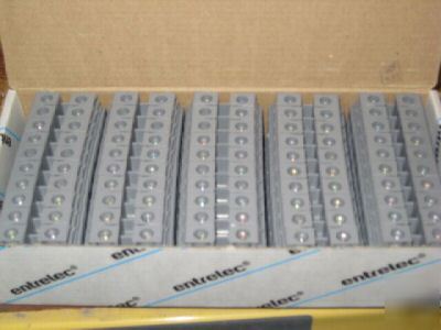 50 entrelec M10/10 115120 6AWG terminal blocks 