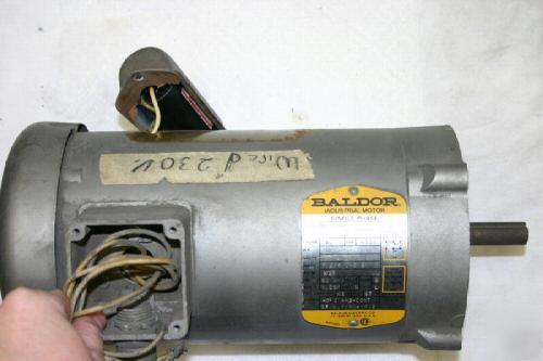 Baldor ind. motor 1/2 hp