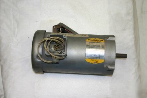 Baldor ind. motor 1/2 hp