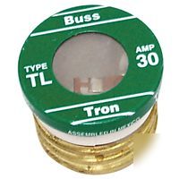 Bussmann division 30A time delay tl plug fuse tl-30