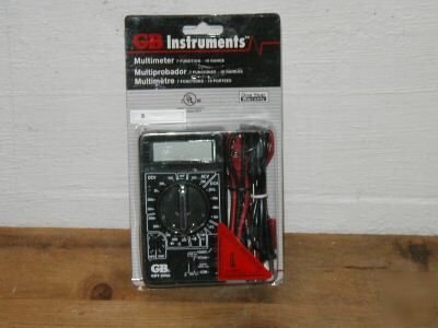 Gardner bender comes with temp. probe digital meter