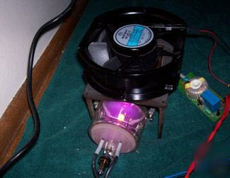High power argon laser tube unit & optics parts to fix